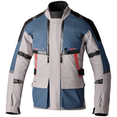 Veste RST Pro Series Vulcan Argent Bleu - Blouson Moto RST