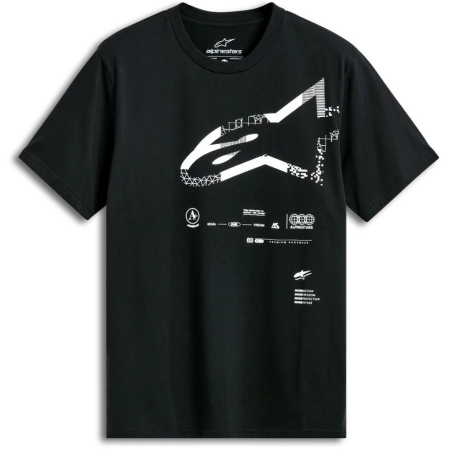 Tee-Shirt Alpinestars Geografica CSF Noir