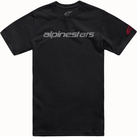 Tee-Shirt Alpinestars Linear Wordmark 2.0 CSF Noir Gris Rouge