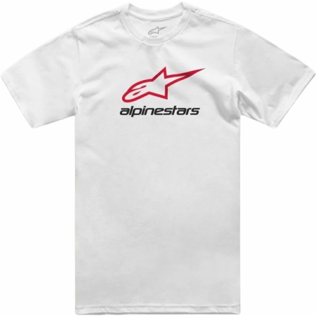 Tee-Shirt Alpinestars Always 2.0 CSF Blanc Rouge Noir
