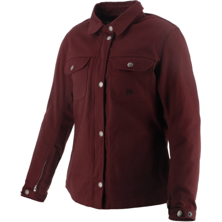 Surchemise Femme Helstons Detroit Bordeaux