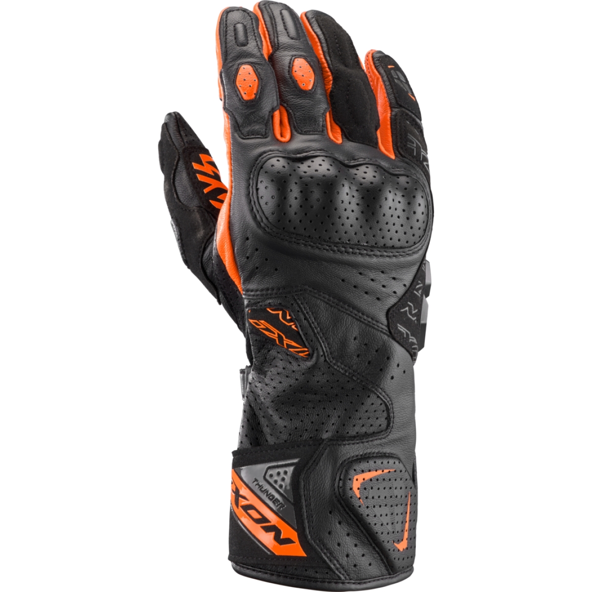 Gants Ixon Thunder Air Noir Anthracite Orange