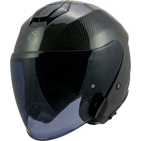 Casque Kokpit K-652 Carbon 3K Noir Brillant - Casque Jet KOKPIT