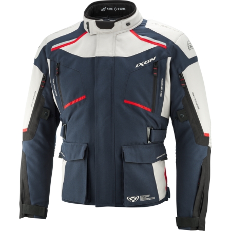 Veste Ixon Midgard Grande Taille Grege Navy Noir