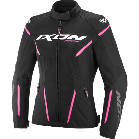Blouson Femme Ixon Striker2 Air WPL Noir Rose Vif