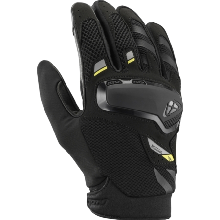 Gants Ixon Namak Noir Jaune Fluo