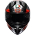 Casque AGV K1 S Fastlap Noir Gris Rouge