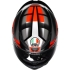 Casque AGV K1 S Fastlap Noir Gris Rouge