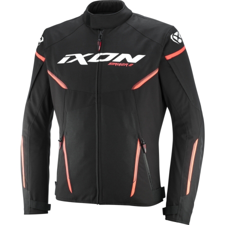 Blouson Ixon Striker 2 Noir Blanc Rouge
