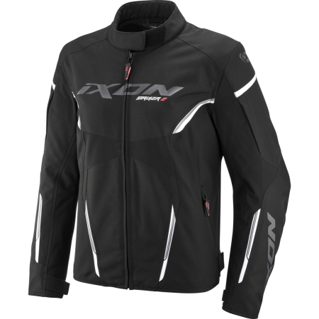 Blouson Ixon Striker 2 Grande Taille Noir Blanc
