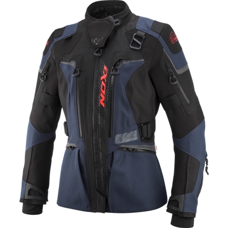 Veste Femme Ixon Odin Lady Navy Noir Rouge Vif