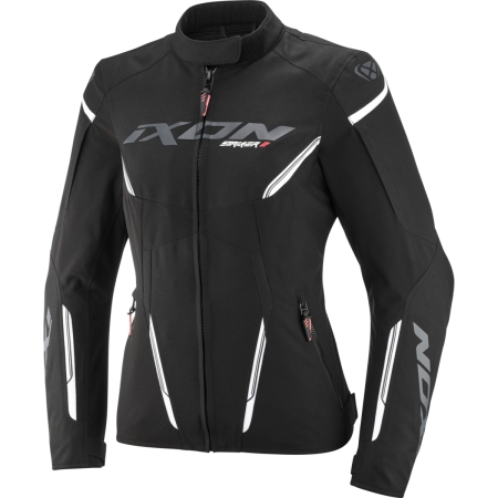 Blouson Femme Ixon Striker 2 Lady Noir Blanc
