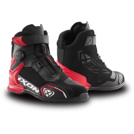 Baskets Ixon Bull 2 Air Noir Blanc Rouge