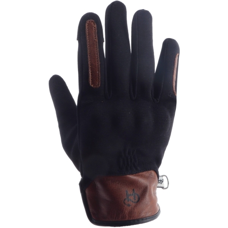 Gants Femme Helstons Sexy Lady Noir Tan
