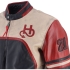 Blouson Helstons Indianapolis Noir Beige Rouge