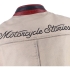 Blouson Helstons Indianapolis Noir Beige Rouge