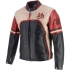 Blouson Helstons Indianapolis Noir Beige Rouge