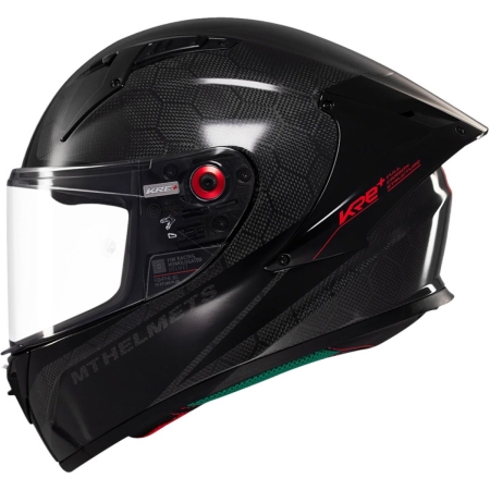 Casque MT Helmets KRE+ S Solid A11 Noir Brillant