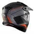 Casque MT Helmets Track SV Aries C4 Noir Gris Rouge Mat