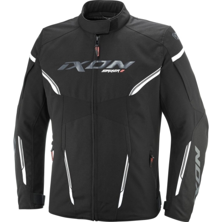 Blouson Femme Ixon Striker 2 Grande Taille Noir Blanc