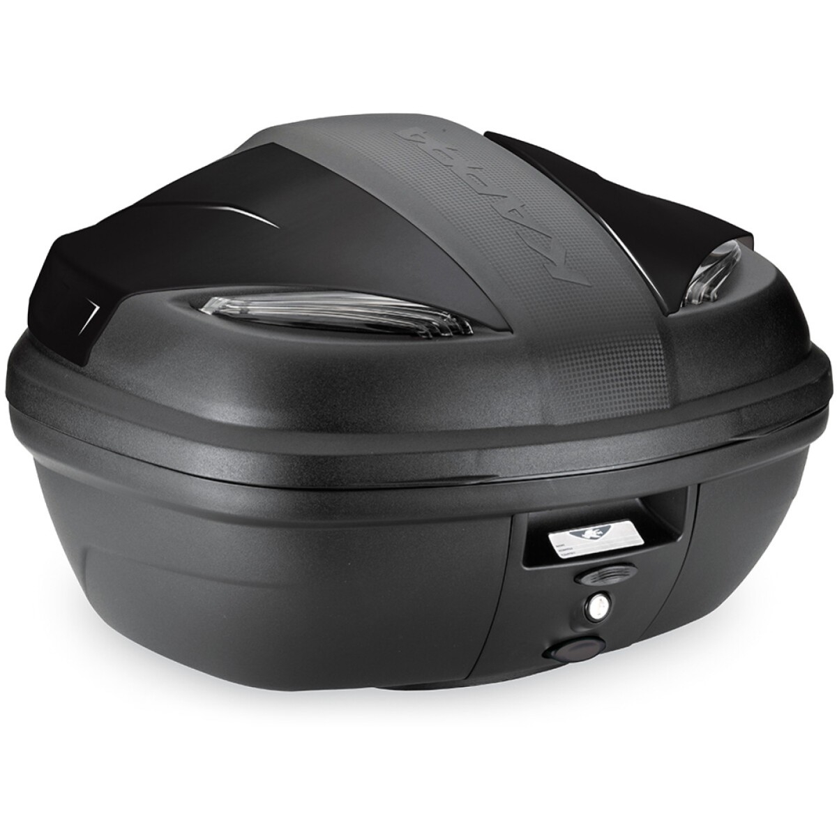 Top Case Kappa K47NTCN Manta Tech 47L Noir Catadioptres Fumés