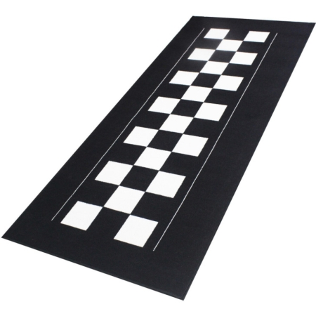 Tapis Environnemental BikeTek Moto Séries 4 damier (190x80cm)