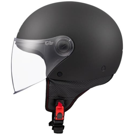 Casque MT Helmets Street S Solid A1 Noir Mat