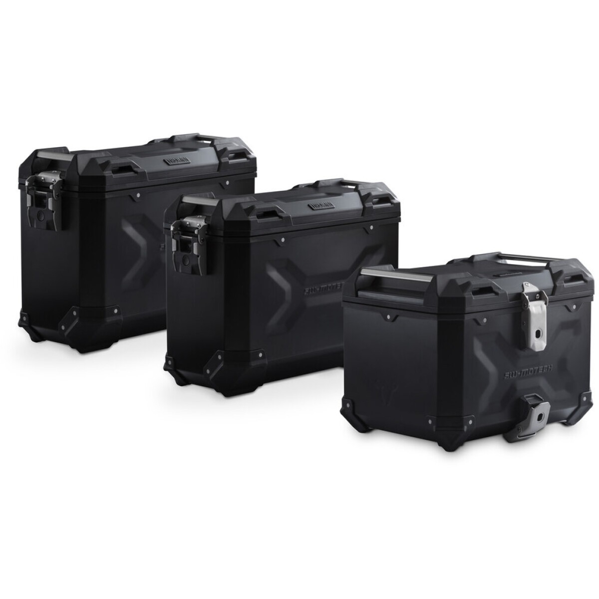 Kit Bagagerie Adventure SW-Motech Honda CRF1000L Africa Twin (2018-2022) Alu Noir