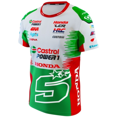 T-Shirt Ixon TS1 Dual Zl 25 Vert Blanc Rouge