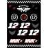Stickers Ixon Sti1 MVK 25 Noir
