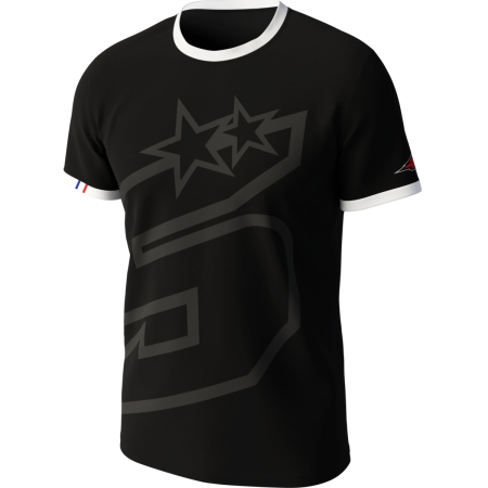 T-Shirt Ixon TS1 Zarco 25 Noir