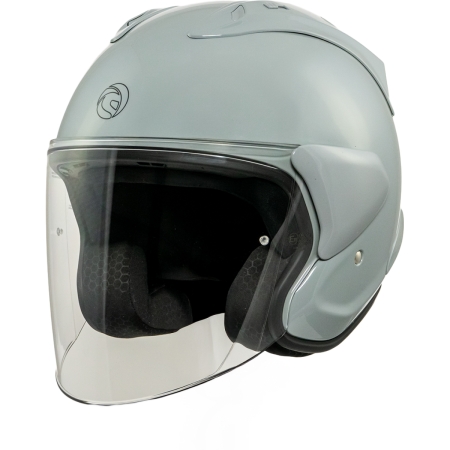 Casque Kokpit K-220S Solid Gris Nardo - Casque Jet KOKPIT