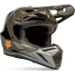 Casque Cross Fox V3 Fade Marron Noir