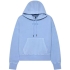 Sweat Fox Femme Wordmark OV Fleece Po Cashmere Bleu