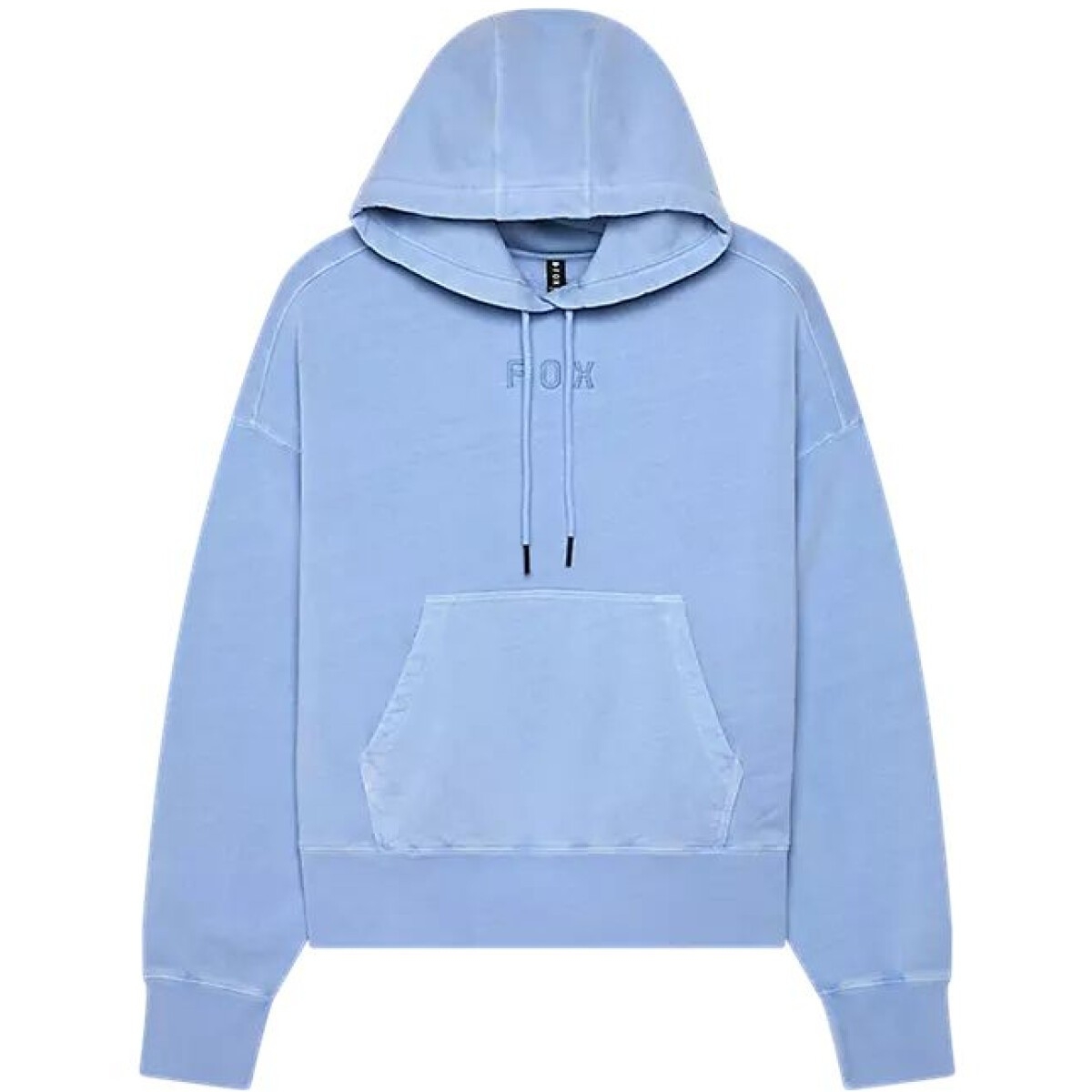 Sweat Fox Femme Wordmark OV Fleece Po Cashmere Bleu