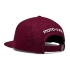 Casquette Fox Big F Adjustable Wool Marron Rust