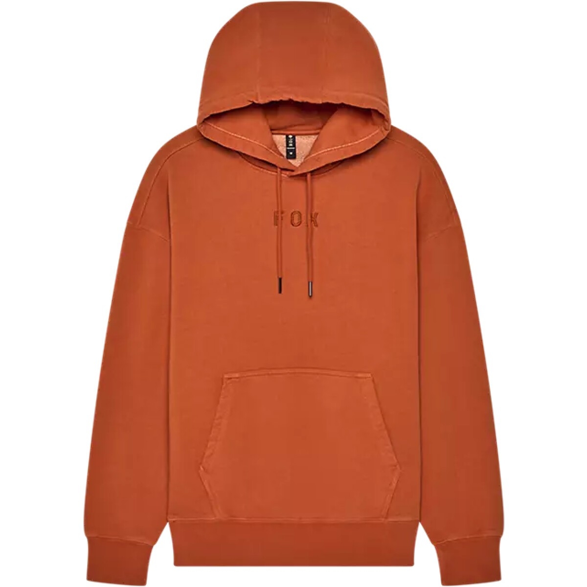 Sweat Fox Wordmark Oversize Marron Cognac