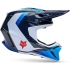 Casque Cross Fox V3 Fade Blanc Bleu
