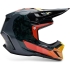 Casque Cross Fox V3 RS Grid Noir Orange