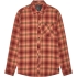 Tops Fox Survivalist Stretch Flannel Rust