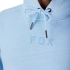 Sweat Fox Femme Wordmark OV Fleece Po Cashmere Bleu