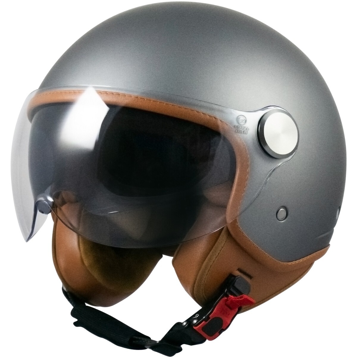 Casque Kokpit K-120 Solid Titane Mat