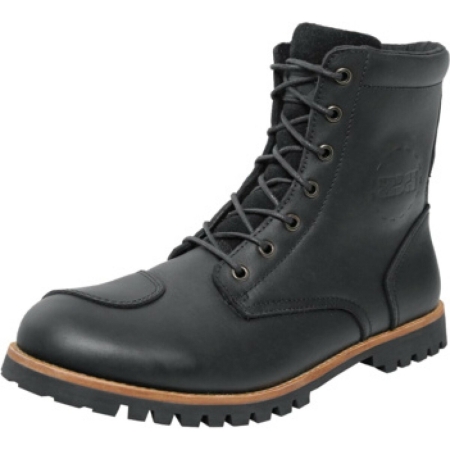 Demi-bottes IXS Classic Cuir Huilé Noir
