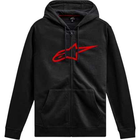 Sweat Zippé Alpinestars Ageless Zip V3 Noir Rouge