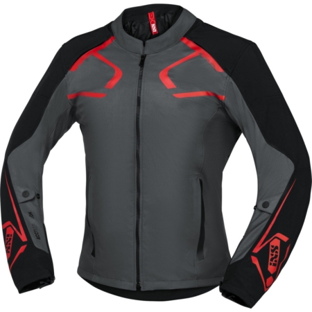 Blouson IXS Sport So Moto Dynamic Gris Noir Rouge