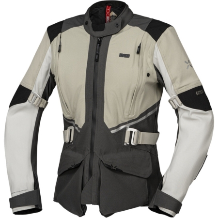 Veste Femme IXS Tourster STX 1.0 Gris Pierre Gris Foncé Gris Clair