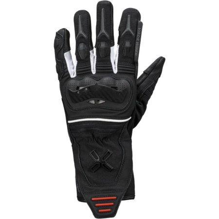 Gants Femme IXS Rapid STX 1.0 Noir Blanc Rouge
