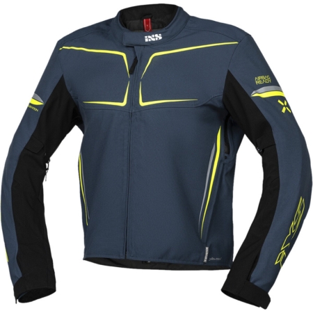 Blouson IXS TS Pro ST+ Bleu Jaune Fluo - Blouson Moto IXS