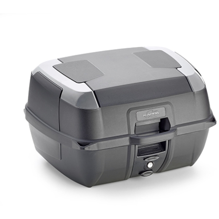 Top Case Kappa K45N 45L Noir Gaufré - Top Case et Valise Moto KAPPA