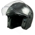 Casque Jet Kokpit K-303 Solid Noir Mat